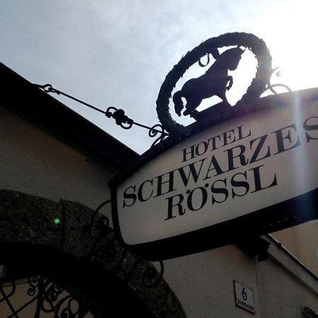 Hotel Schwarzes Roessl Salzburgo Exterior foto